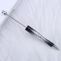 Bolígrafo de cuentas DIY con patrón de flujo de tinta de cielo estrellado y degradado - 1-Degradado Negro