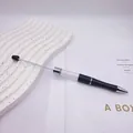 DIY beadable pen with empty tube and extra long metal rod for crafts - 1.0mm Bullet Tip / Black
