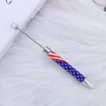 Bolígrafo de cuentas personalizable con estampado de bandera de EE. UU. para manualidades - Estilo Bandera EE UU 5