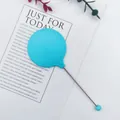 Accesorio de espejo de cuentas DIY azul claro para herramientas de maquillaje personalizadas - 14.6x5.4cm / Azul claro