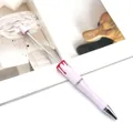 Halloween themed DIY beadable ballpoint pen featuring a creative blood drip design in pink - Halloween Blood Drip Style / Candy Light Pink