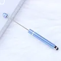 Light blue telescopic capacitive stylus pen with extendable rod for DIY beading crafts - 64-Morandi Blue