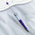 Dopamine purple beaded ballpoint pen with colorful star-shaped candy decorations - 1.0mm Bullet Tip / Purple