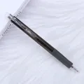 Professional black retractable erasable gel pen for student writing and office stationery - 0.5mm / Black