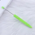 Bolígrafo para cuentas verde neón minimalista para manualidades de bricolaje - Verde