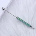 Bolígrafo DIY para cuentas degradado arcoíris con acabado de metalizado UV - Punta de Bala de 1,0 mm / 50 Piezas / Colorful Khaki Green