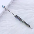 Bolígrafo de metal chapado en arco iris para bricolaje variante SKU brillante - Paquete Individual / Gris Bentley
