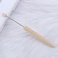 Bolígrafo para cuentas extra largo beige minimalista para creación de joyas DIY - Beige
