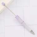DIY beadable ballpoint pen with a purple pearlescent gradient finish for crafts - Bullet Tip 1.0mm / Pearl Gradient Purple