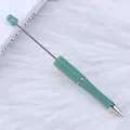 Handmade DIY beading pen featuring a pearl green finish and a slim durable metal rod - Bullet Tip 1.0mm / Khaki Green