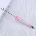 Base de bolígrafo para cuentas DIY en degradado cielo estrellado rosa y plata - 12-Degradado Rosa