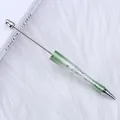 Elegante bolígrafo DIY con degradado verde estrellado para manualidades hechas a mano. - 18-Degradado Verde Claro