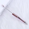 Bolígrafo para cuentas con galvanizado UV púrpura degradado y acabado metálico - Punta de Bala de 1,0 mm / Electroplated Light Purple