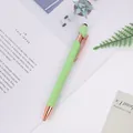 Eleganter hellgrüner 2-in-1-Stylus-Kugelschreiber mit luxuriösen Roségold-Akzenten - 1,0mm Kugelkopf / Macaron-Grün