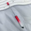 Gradient red and white DIY beadable stylus pen for touch screen devices and tablets - 1.0mm Bullet Tip / Gradient Red