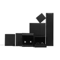 Premium black leatherette jewelry box collection for rings earrings and pendants - Pendant Box / Black
