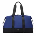 Large capacity blue and black travel duffel bag for gym, sports and short trips - M / Navy Blue