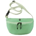 Hellgrüne lässige leichte Umhängetasche mit verstellbarem breitem Gurt für Alltag - Einfache Leichte Umhängetasche Brusttasche (944) / Grün