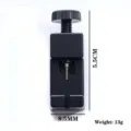 Detaillierte Ansicht des Uhren-Gliederentferners, 5,5 cm Höhe und 8,5 mm Breite - Armband Gliedereinsteller Werkzeug / Schwarz