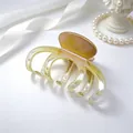 Elegante pinza para el cabello galvanizada UV en degradado ámbar para pelo grueso - Degradado Champaña Galvanizado UV