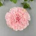 Realistic light pink artificial carnation flower head for wedding DIY floral decoration - Carnation Flower Head (B款花头1#) / Light Pink