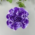 Vibrant purple artificial carnation flower head for wedding DIY floral arrangements and decor - Carnation Flower Head (B款花头13#)