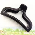 Professional large matte black hair claw clip for elegant women's updo hairstyles - Ingot Style (13*) / 9.5cm Size / Matte Black