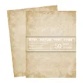 Retro vintage texture A4 size print paper 50 sheets pack for DIY scrapbooking craft - Nostalgic Texture (Y008-05) / 50 Sheets