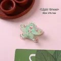Adorabile clip a farfalla in acrilico verde chiaro per memo e cancelleria creativa - Clip Aquilone-Verde Chiaro / 1 Pezzo