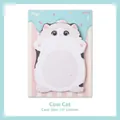 Cute cow cat shaped cartoon sticky notes for student memo pad and office reminder labels - Cow / 30 Sheets/Pad