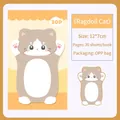 Cute cartoon Ragdoll cat shaped sticky notes for student notes and memos, 30 sheets - Ragdoll Cat B