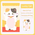 Kawaii calico lucky cat shaped sticky notes 30 sheets set for student school office supplies - Fortune Cat