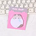 Cute fat cat sticky notes memo pad for students school office supplies - Hungry Ragdoll Cat