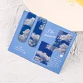 2-piece set of magnetic bookmarks with blue sky and cloud landscape design - Sea of Clouds / 2 Pcs/Set
