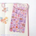 3D relief purple cartoon stickers, crystal deco for scrapbooking and DIY phone cases - 1 Piece/Pack / Sweet Dream Bear Shop-Purple
