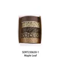 Decoratieve washi tapeset met bruine aardetinten en esdoornblad thema voor journaling - Esdoornblad(SDRT230630-1) / 5 Rollen / Esdoornblad