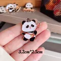 Adorable cartoon panda playing Erhu enamel pin badge, Chinese style metal jewelry gift - Panda Playing Erhu