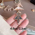 Fighter jet enamel pin brooch J-20 model aircraft metal badge accessory 4.0x2.3cm - J-10C Vigorous Dragon (526966) / 4.0cm*2.3cm
