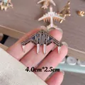 Detailed B-2 stealth bomber metal enamel pin aircraft badge, measures 4.0cm x 2.5cm - B-2 Spirit (526966) / 4.0cm*2.5cm