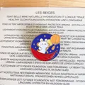 Detailed view of a cute rabbit enamel pin with a moon festival lantern design - Rabbit in Red Boat (YJ0012)