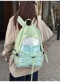 Leichter Outdoor-Wanderrucksack für Damen in Minzgrün und Weiß mit großem Volumen - L / Grün