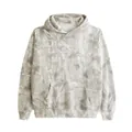 Oversized hoodie with grey and white 3D forest camouflage print for trendy casual wear - 4XL / Tops / Forest Camo (KLBNB111)