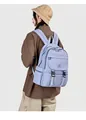 Minimalistischer Outdoor-Rucksack für Damen mit großem Fassungsvermögen in Hellviolett - Blau