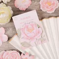 Αυτοκόλλητες σημειώσεις Misty Peonies για φοιτητικό ημερολόγιο και διακόσμηση DIY - Θέμα Παιώνιας / 30 Φύλλα