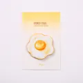 Cute and realistic fried egg shaped food sticky notes for student planners and journals - Fried Egg / 30 Sheets
