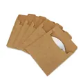 Fundas protectoras de papel kraft para almacenamiento y archivo de CD o DVD - Pieza Única