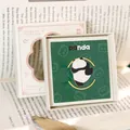 Cute cartoon panda metal bookmark presented in a pink gift box for students rewards - Taotao Panda / With Gift Box