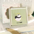 Cute panda metal bookmark in an elegant white gift box for students - Cat with Tomato / Gift Box