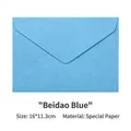Sobre azul North Island texturizado de papel especial, tamaño 16x11,3 cm de lujo - Azul Isla del Norte