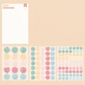 Premium aquarel verloop bubbel stickers set van PET materiaal voor DIY scrapbooking. - Bubbel / 3 Stuks/Verpakking